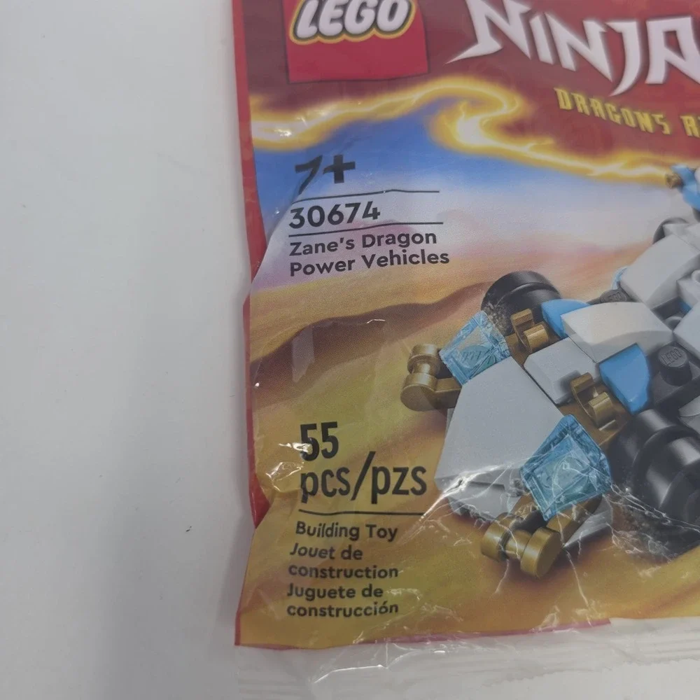 Lego Ninjago Dragon's Rising 30674 Zane's Dragon Power Vehicles Polybag